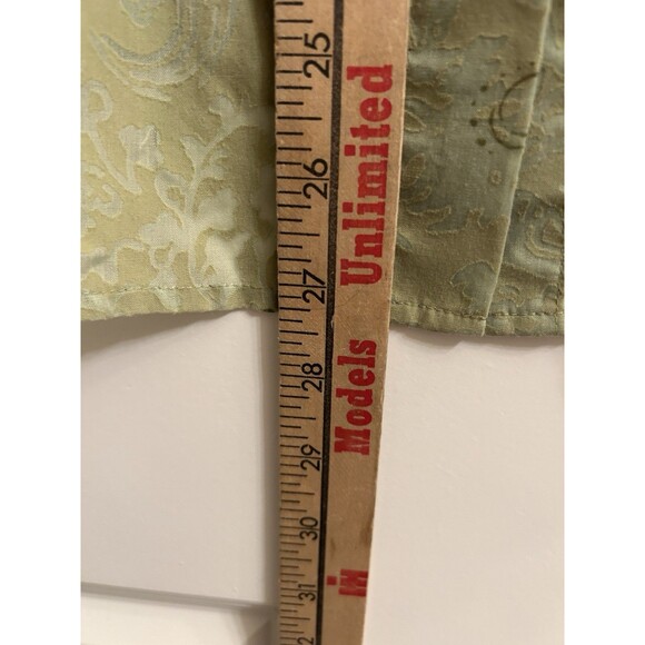 JH Collectibles Women’s Green Paisley Burnout Tunic Sz 2 Casual Office - Picture 6 of 6